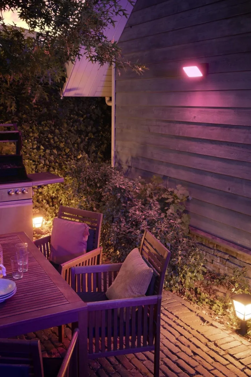 Philips Hue Econic utendørs sokkel white ambiance & color luminairs