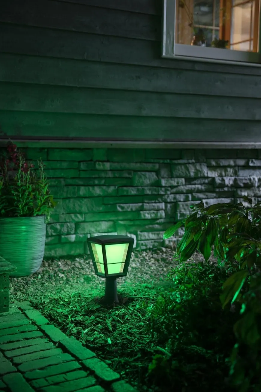 Philips Hue Econic utendørs sokkel white ambiance & color luminairs