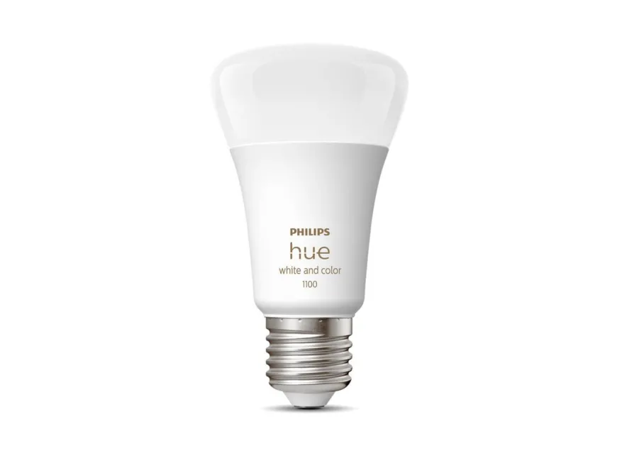 Philips Hue farget LED 9W E27 A60 2200-6500 Kelvin + Farge - 60 mm