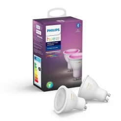 Philips Hue GU10 2 pakning - White og farget