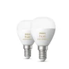 Philips Hue P45 E14 lyspære 5,1W 2200-6500K White Ambiance - 2 pakning