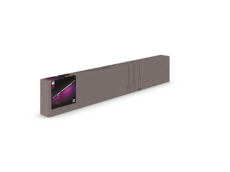 Philips Hue smart Perifo spotskinne 3 spotter og 1 lyslinje 2,5 meter Hue White Color Ambiance