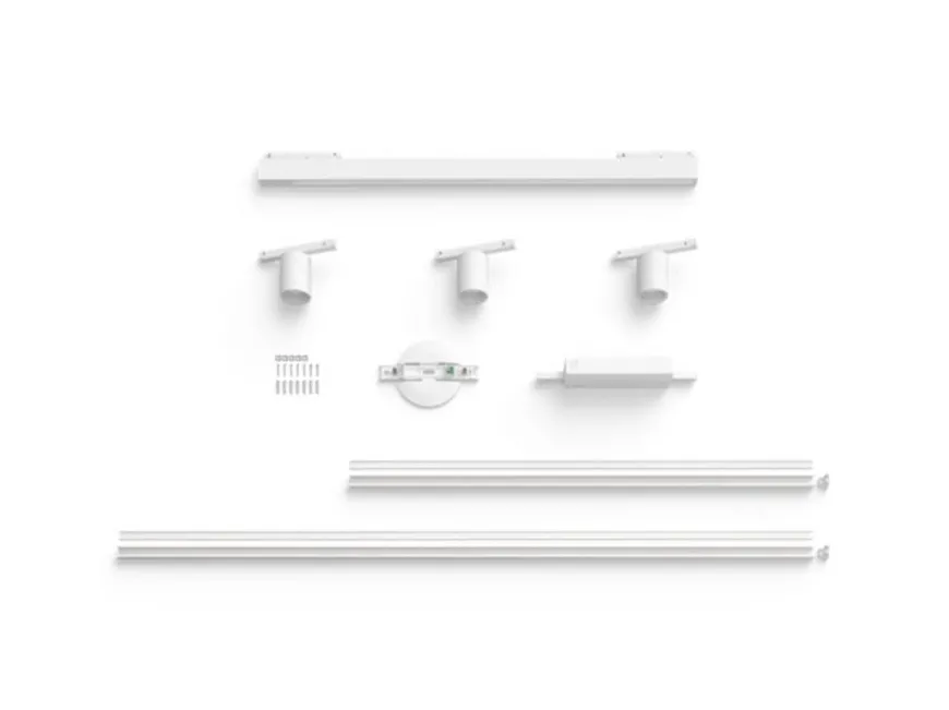 Philips Hue smart Perifo spotskinne 3 spotter og 1 lyslinje 2,5 meter Hue White Color Ambiance