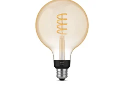 Philips Hue white LED 7W E27 G125 2200-4500 Kelvin - 125 mm