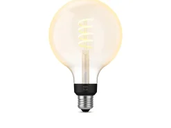 Philips Hue white LED 7W E27 G125 2200-4500 Kelvin - 125 mm