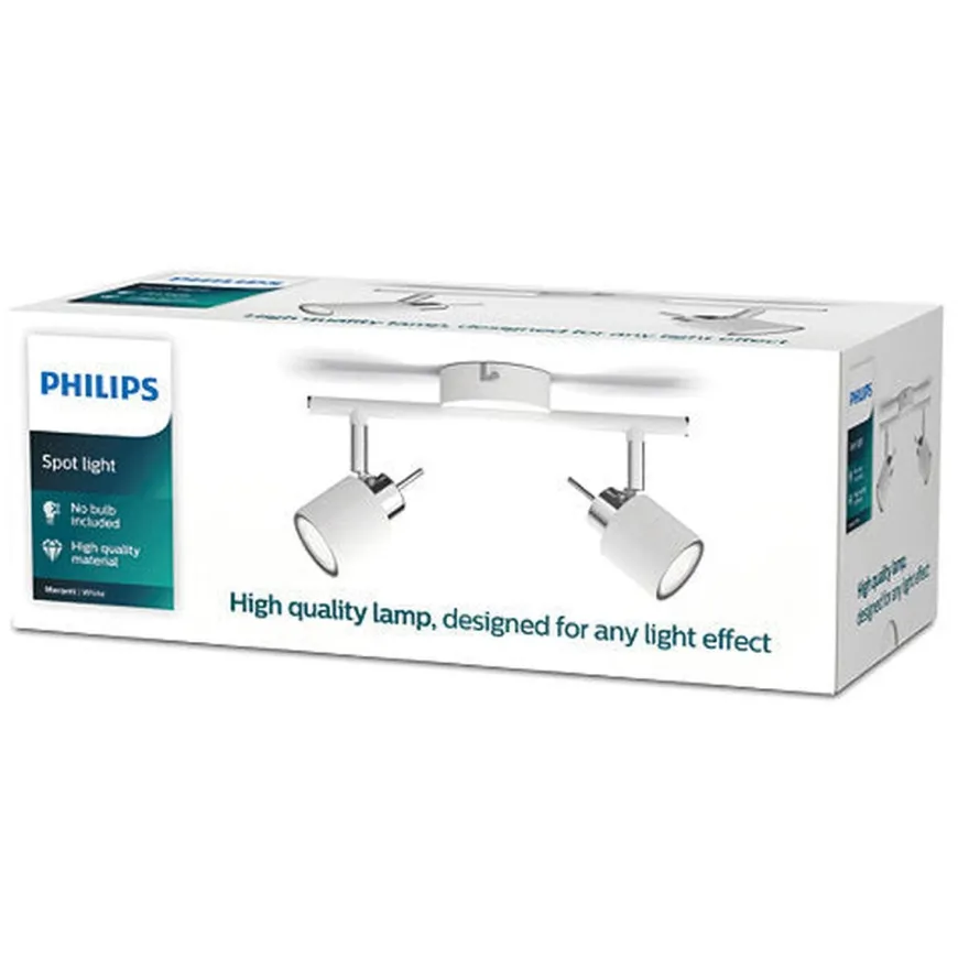 Philips Meranti dobbel spot GU10