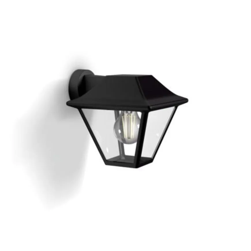 Philips myGarden Alpenglow vegglampe ned utendørs IP44 - Svart