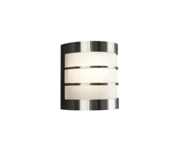 Philips myGarden Calgary vegglampe utendørs IP44 E27 - Rustfritt stål
