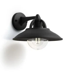 Philips myGarden Cormorant vegglampe utendørs IP44 - Svart