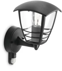 Philips myGarden Creek vegglampe m/bevegelses sensor opp utendørs IP44