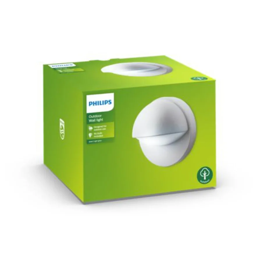 Philips myGarden Juni vegglampe utendørs IP44 E27
