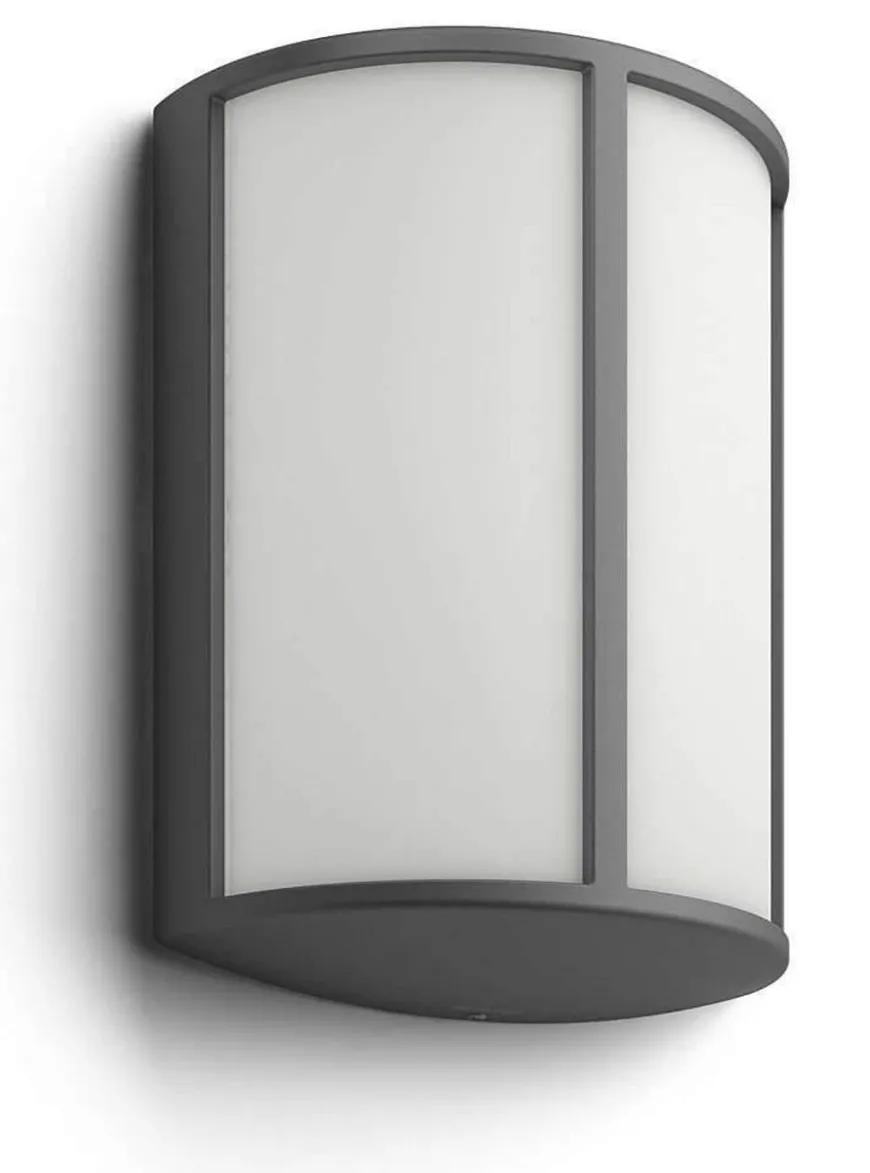 Philips myGarden Stock LED vegglampe, antrasitt