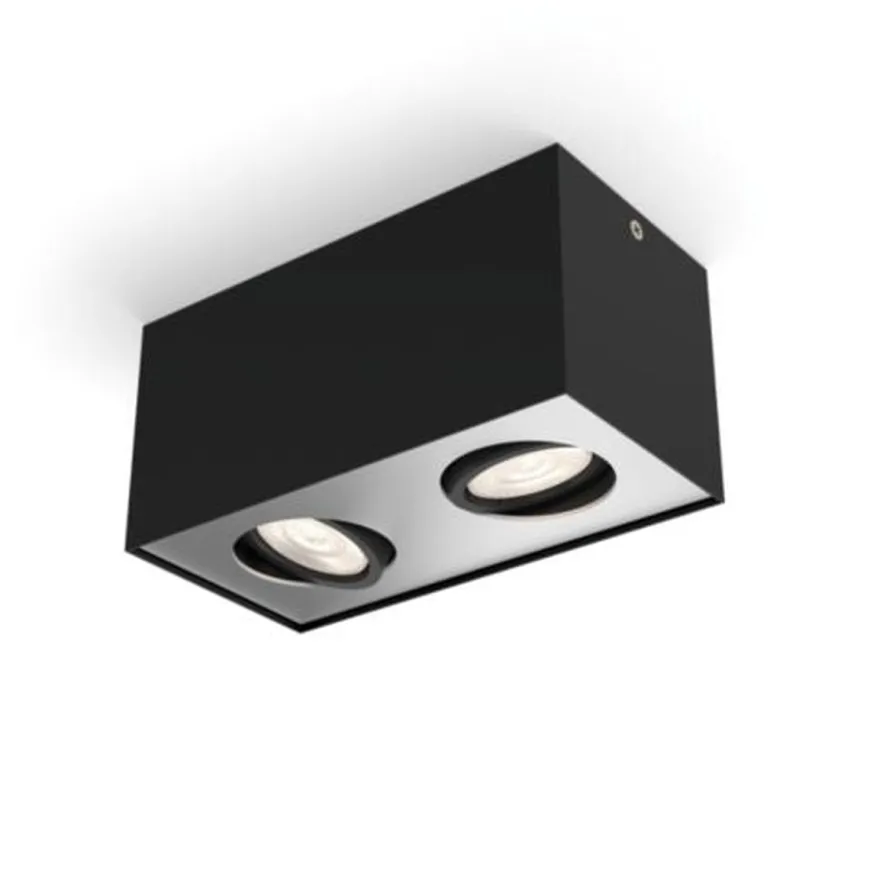 Philips myLiving dobbel takspot 2x4,5W warmglow