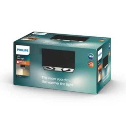 Philips myLiving dobbel takspot 2x4,5W warmglow