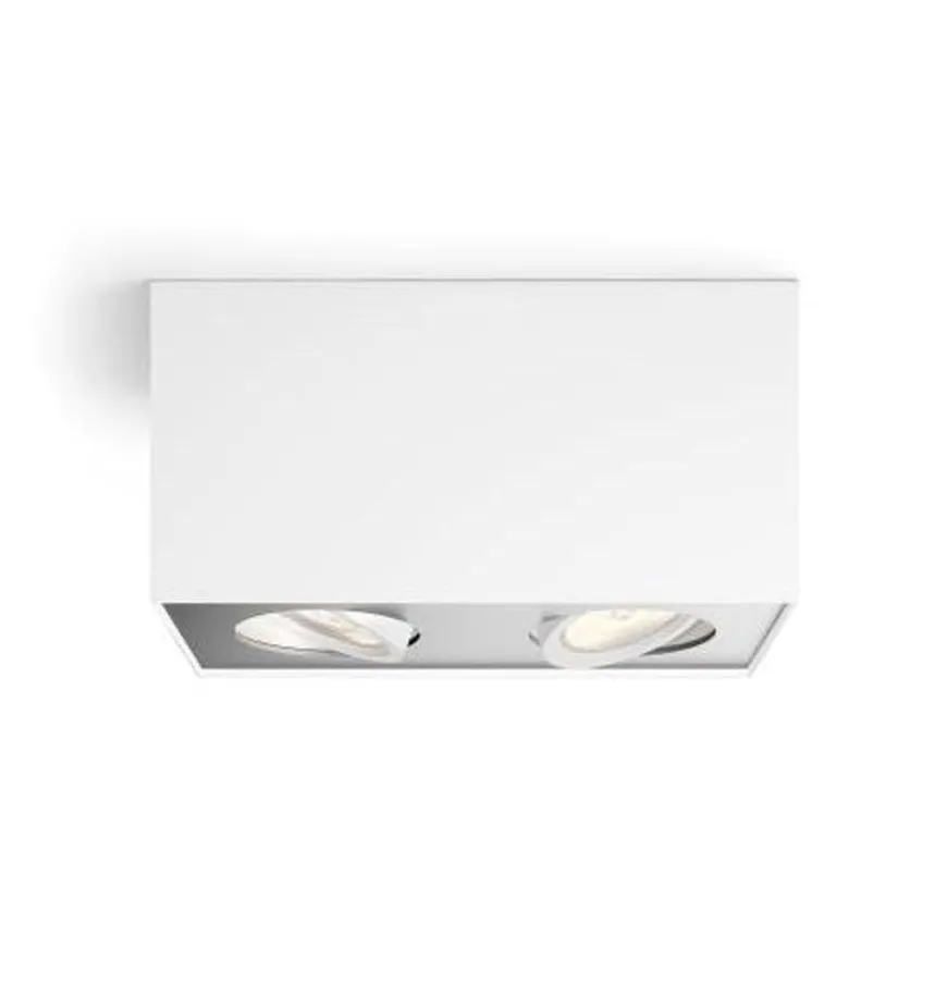 Philips myLiving dobbel takspot 2x4,5W warmglow