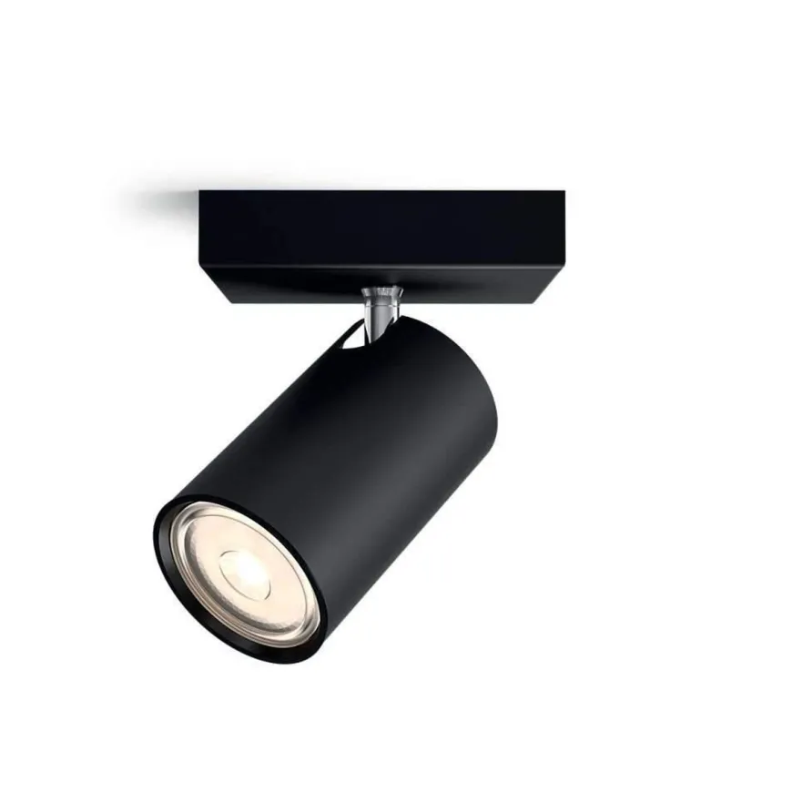 Philips myLiving Kosipo takspot, matt Svart