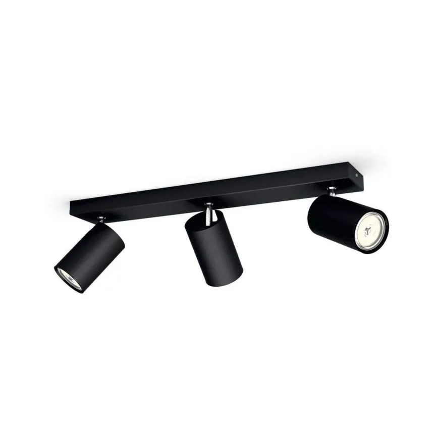 Philips myLiving Kosipo takspot 3, matt Svart