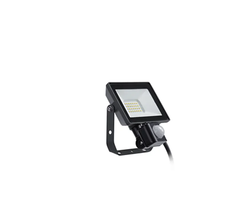 Philips ProjectLine lyskaster utendørs 20W 4000K IP65 m/bevegelsessensor - Svart