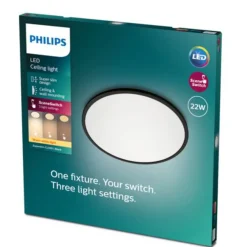 Philips superslim taklampe 43 cm 22W 2700 Kelvin 3-step dim