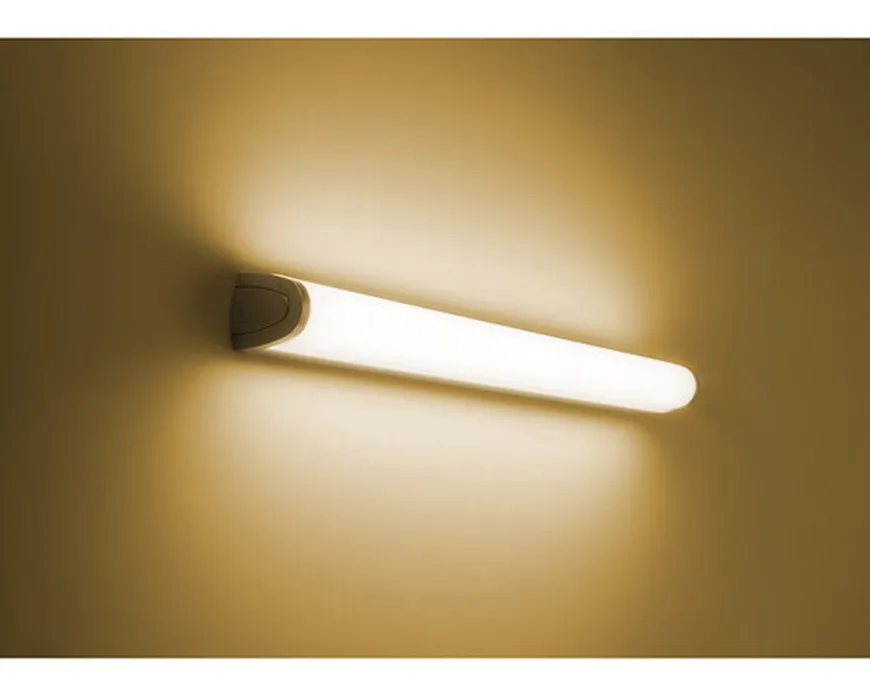 Philips Volga vegglampe 11W LED 3000K 790 lumen 55 cm - Hvit/Grå