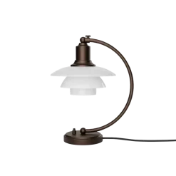PH 2/2 Luna aged brass opal bordlampe