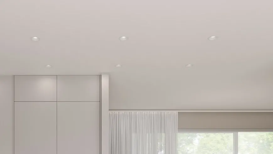 Plejd smart lavtbyggende spot / downlight 2200-4000K IP44 8W RA90 - 6 pakning