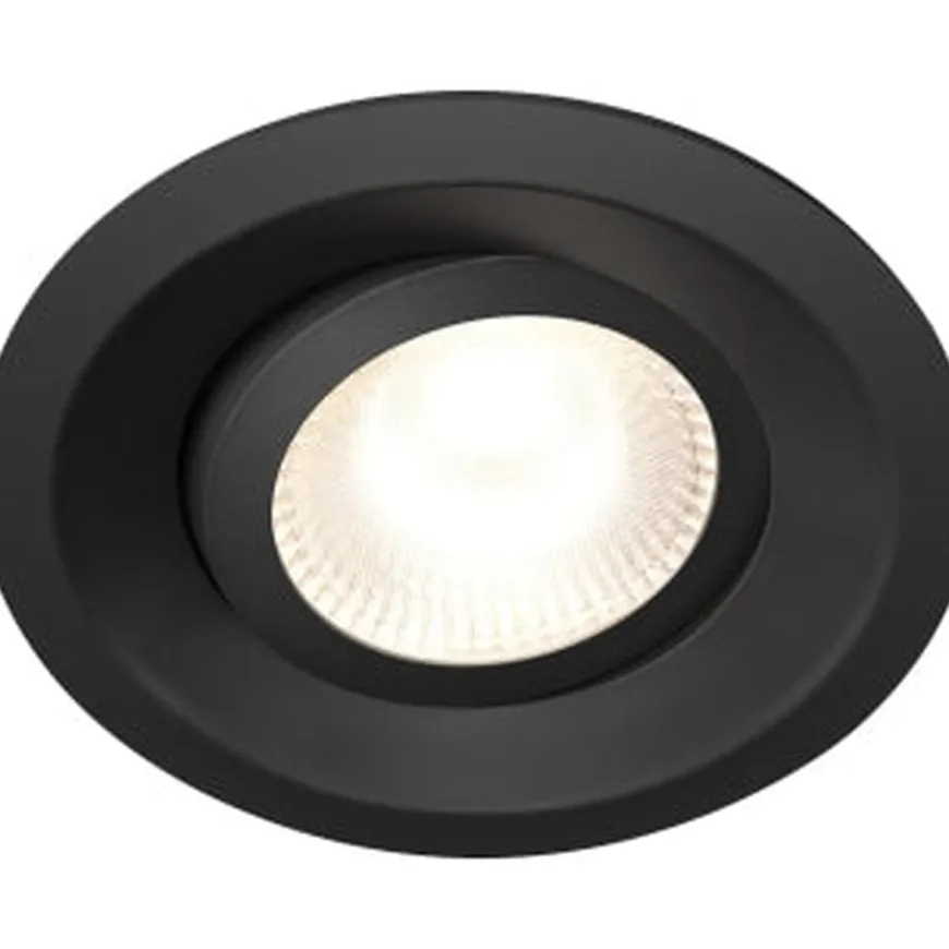 Plejd smart tilt lavtbyggende spot / downlight 2200-4000K IP44 8W RA90 - 6 pakning