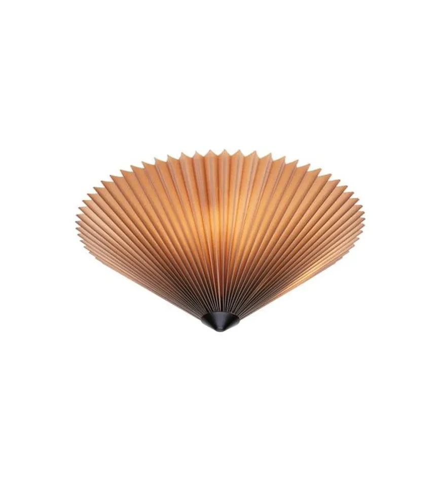 Plisado taklampe 42 - Grå