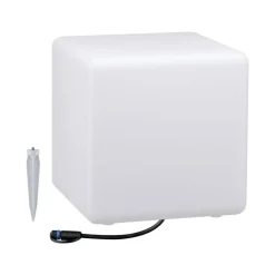 Plug & Shine Cube 30x30 cm 6,5W 3000 Kelvin IP67 - Med jordspyd