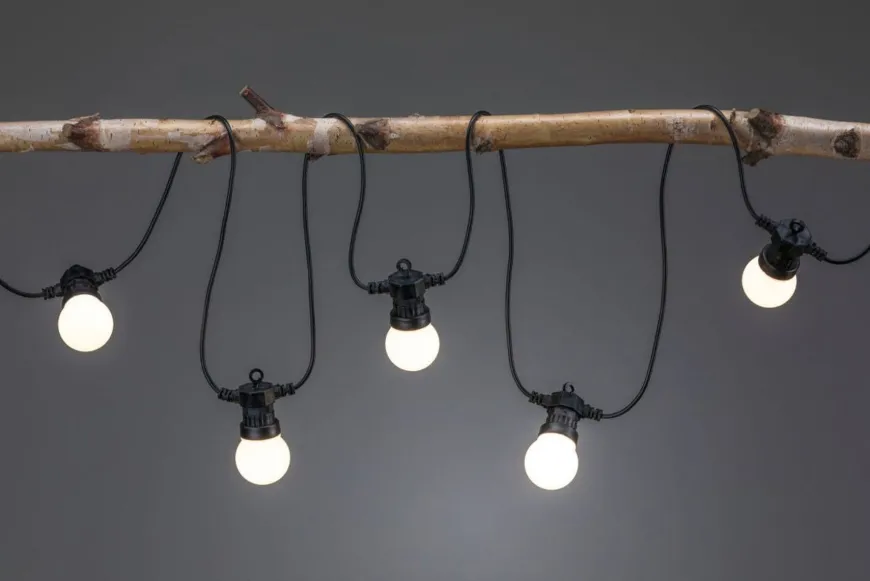 Plug & Shine Fairy Lights lysslynge 6,8 meter 7 x 0,2 Watt 3000 Kelvin