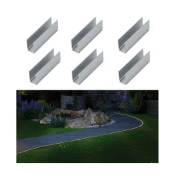 Plug & Shine Led strip profil 50x10,6 mm - 6 pakning
