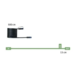 Plug & Shine 5 meter kabel med 2 utganger