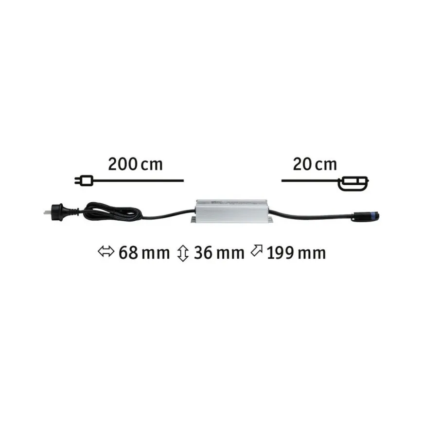 Plug & Shine Strømforsyning 150 Watt - 230/24 Volt