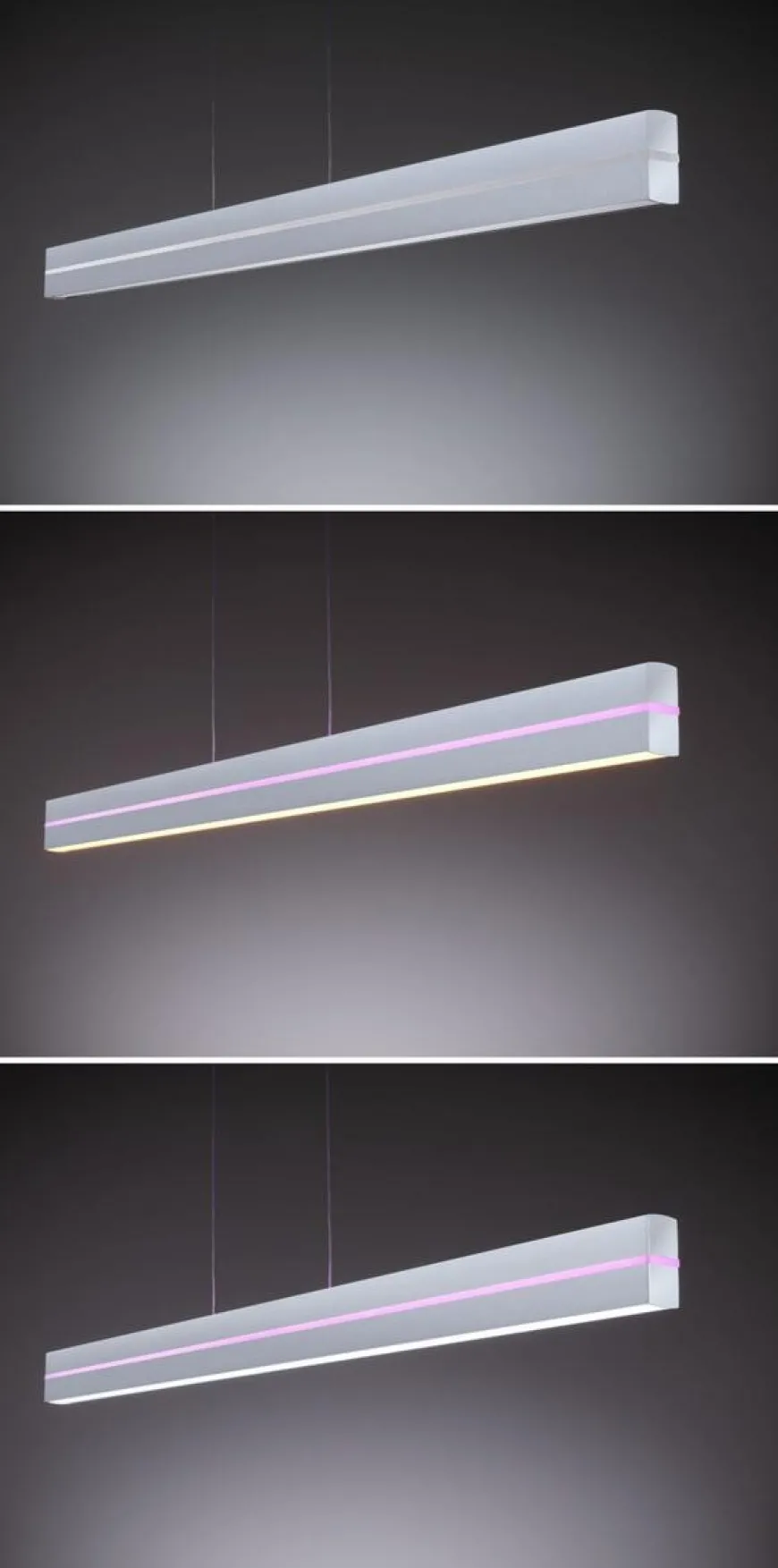 Raiko takpendel 19/6W 2700-6500 Kelvin RGB med fjernkontroll