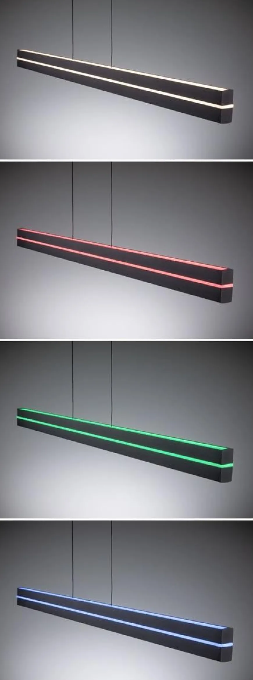 Raiko takpendel 19/6W 2700-6500 Kelvin RGB med fjernkontroll