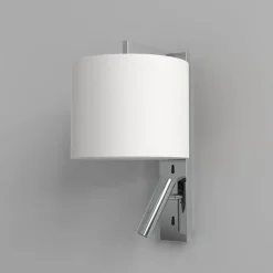 Ravello LED Reader vegglampe rund skjerm