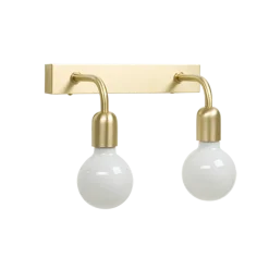 Regal dobbel vegglampe IP44 E27