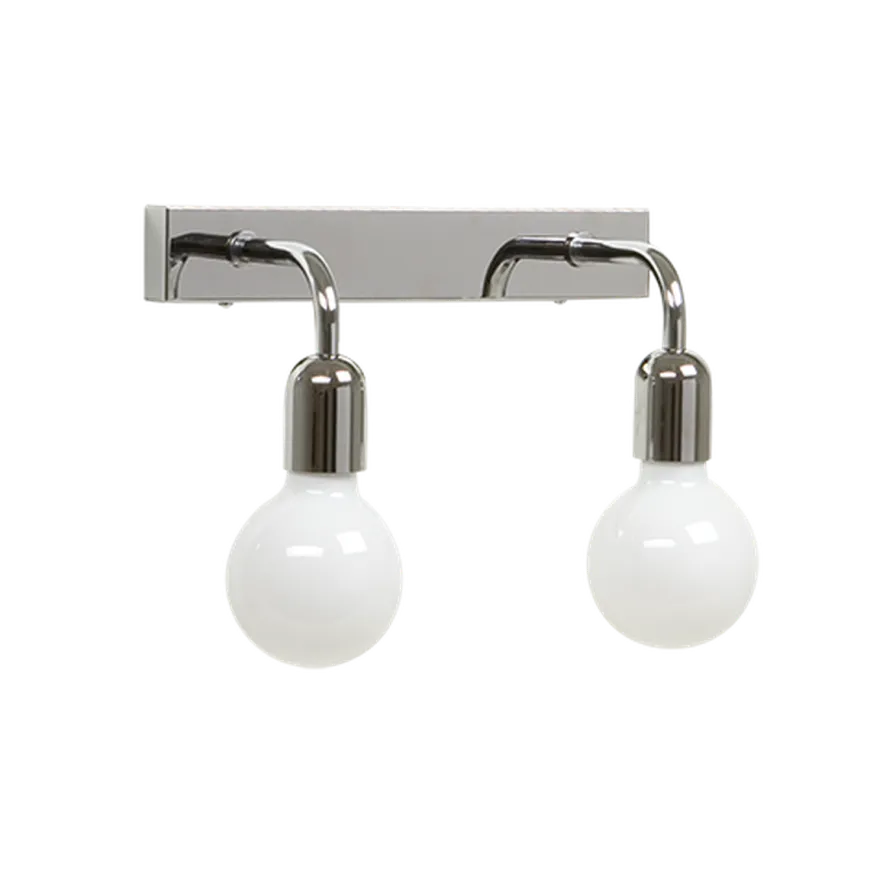 Regal dobbel vegglampe IP44 E27