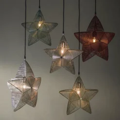 Rigel adventsstjerne 50 cm - Champagne