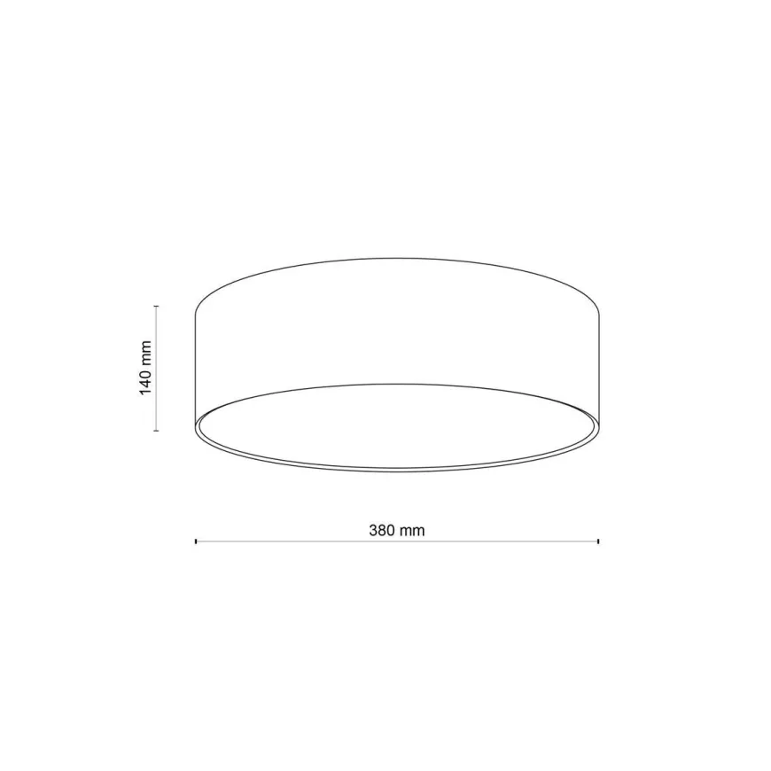 Rondo kids taklampe 38 cm
