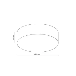 Rondo taklampe 45 cm
