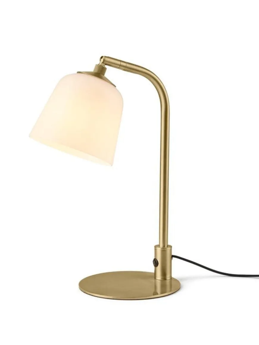 Room 49 bordlampe 40 cm - Opal/Antikk messing