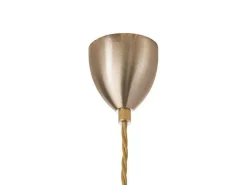 Rowan takpendel 22 cm Golden Smoke/gull