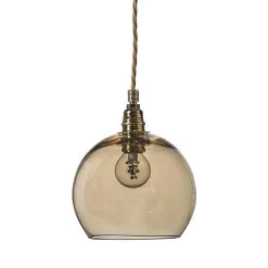 Rowan takpendel 15,5 cm Golden Smoke/gull