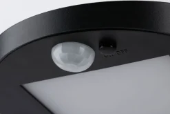 Ryse vegglampe utendørs 1,2W 3000 Kelvin m/bevegelses sensor - Solcelle