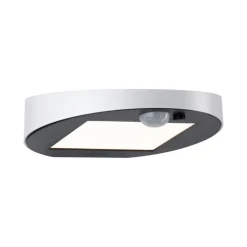 Ryse vegglampe utendørs 1,2W 3000 Kelvin m/bevegelses sensor - Solcelle