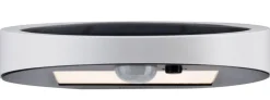 Ryse vegglampe utendørs 1,2W 3000 Kelvin m/bevegelses sensor - Solcelle