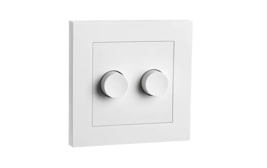 SG LEDDim dobbel dimmer - 2x100W - Hvit