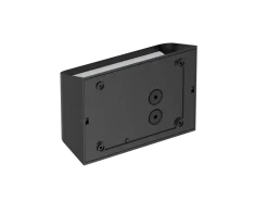Søgne vegglampe utendørs opp/ned lys IP44 10W m/dobbel stikkontakt - Dimbar