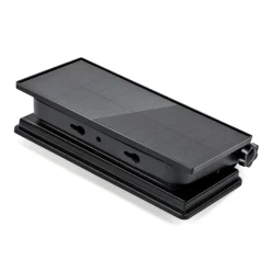 Solar portabel vegglampe 10W 3000 Kelvin IP65 utendørs med solcelle og sensor